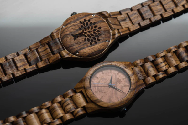 THE BENDEMEER WOOD WATCH - ZEBRA BURL